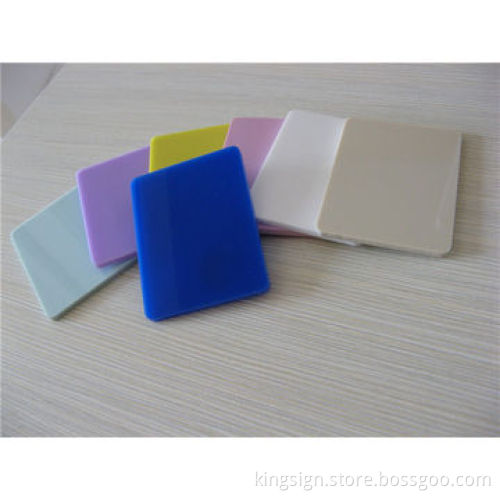100% virgin material clear acrylic sheet, cut to size